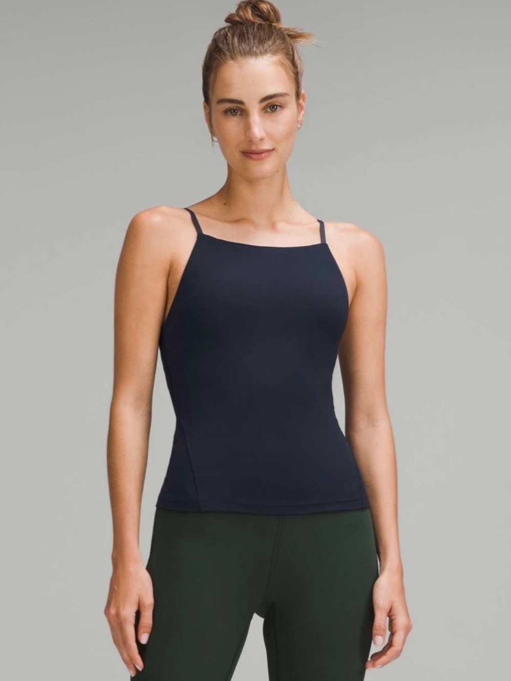 lululemon athletica Black align high neck cami tank top